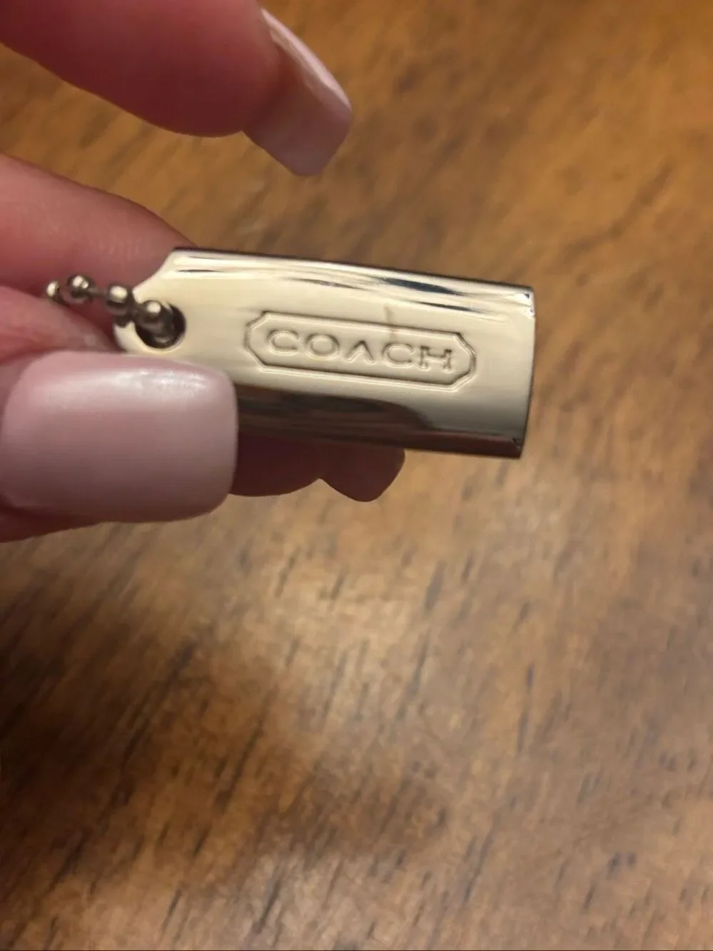 Coach keychain, NWT